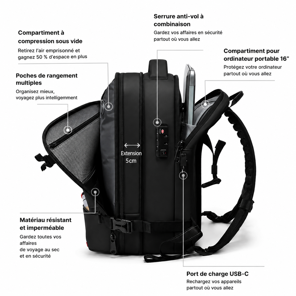 Velorbag® Under Seat 40L (Ryanair/EasyJet)