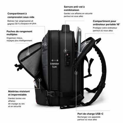 Velorbag® Under Seat 40L (Ryanair/EasyJet)